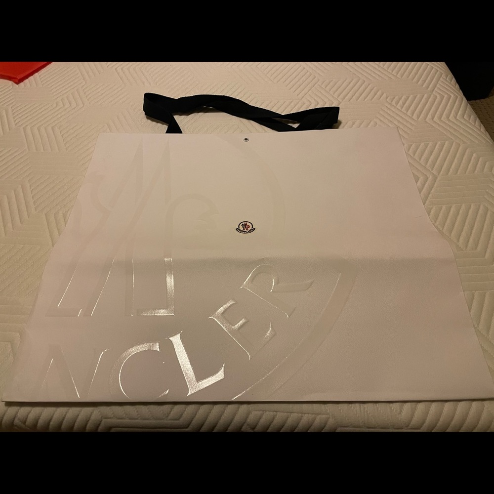 Moncler shopping bag